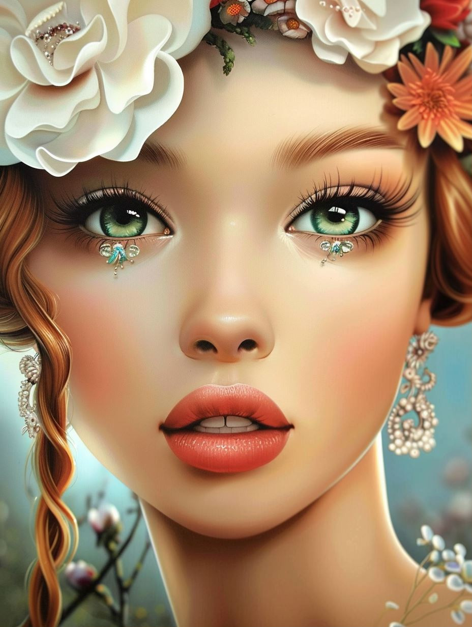 Ethereal Visions of Digital Beauty - Image 1