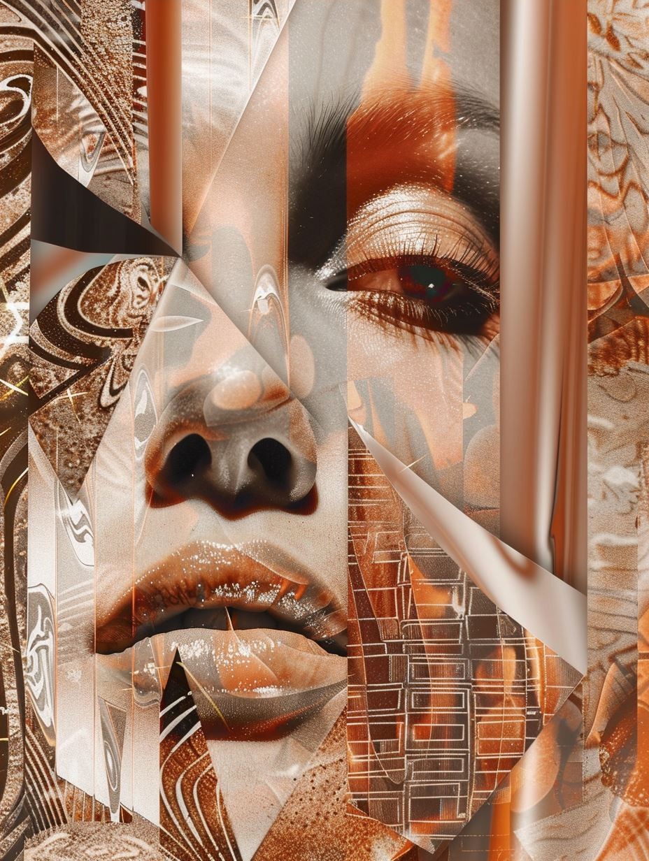 Liquid Distortion Portrait Study - Image 4