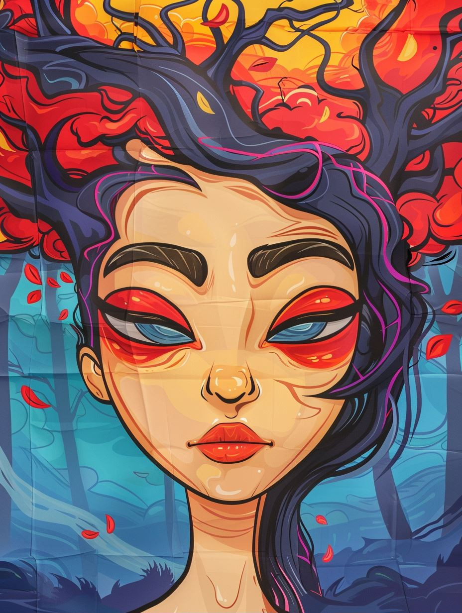 Ethereal Portraits of Stylized Women - Image 1