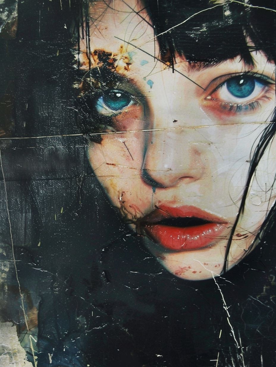 Fractured Gaze of Melancholy - Image 1
