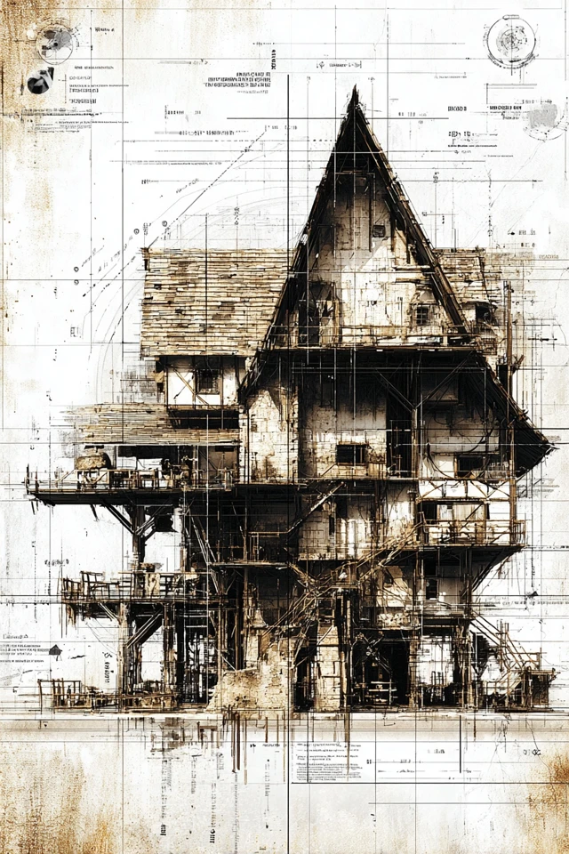 Architectural Echoes in Coffee - Image 6
