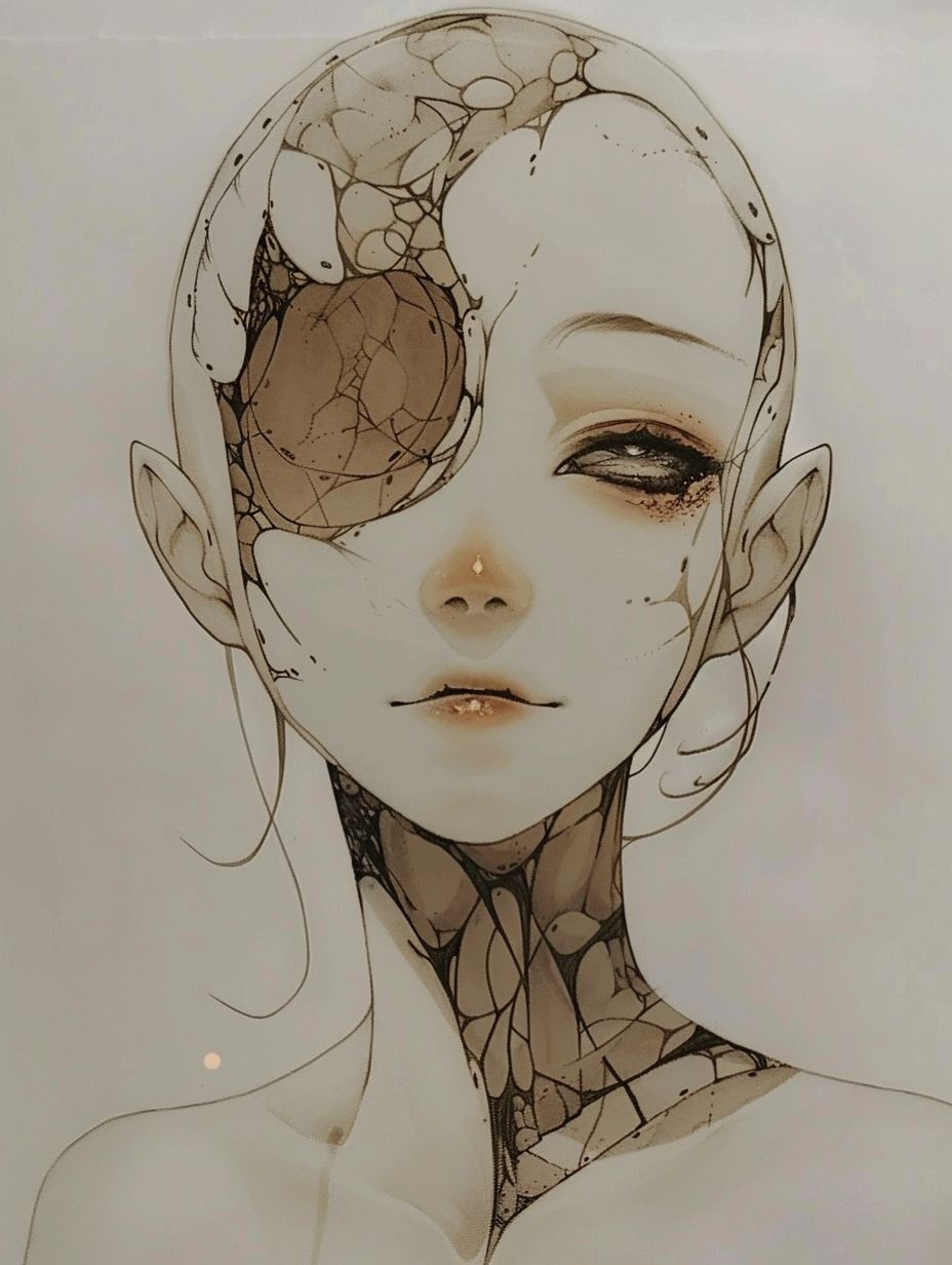 Ethereal Gaze of Dark Fantasy - Image 2