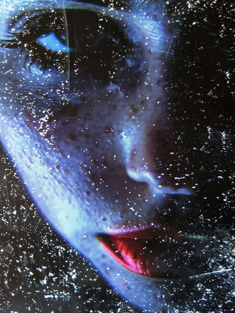 Celestial Gaze in Stardust - Image 1