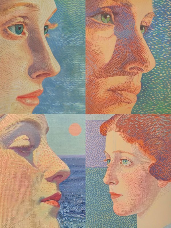 Four Faces of Ethereal Light