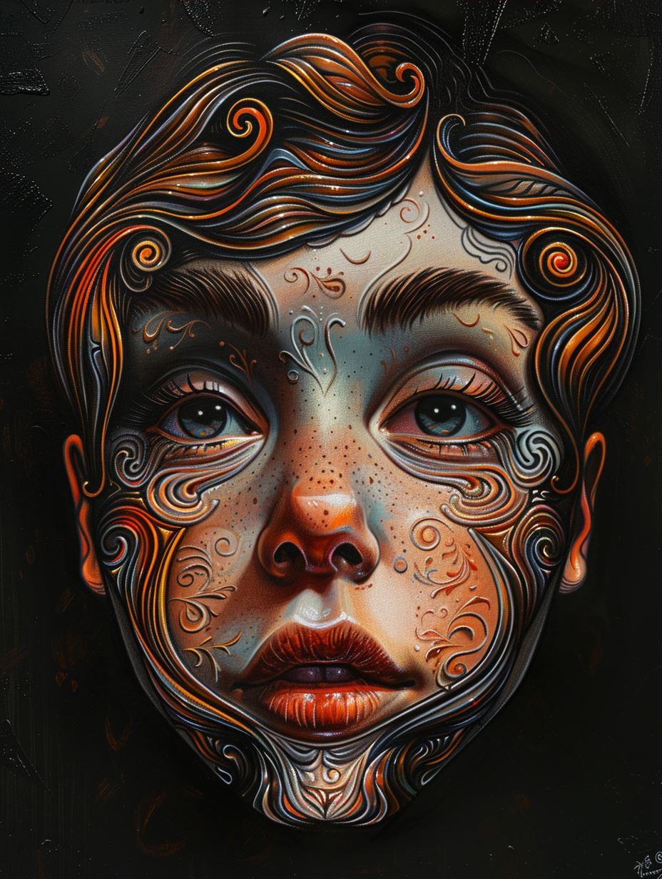 Ethereal Sculpted Floral Portraits - Image 3