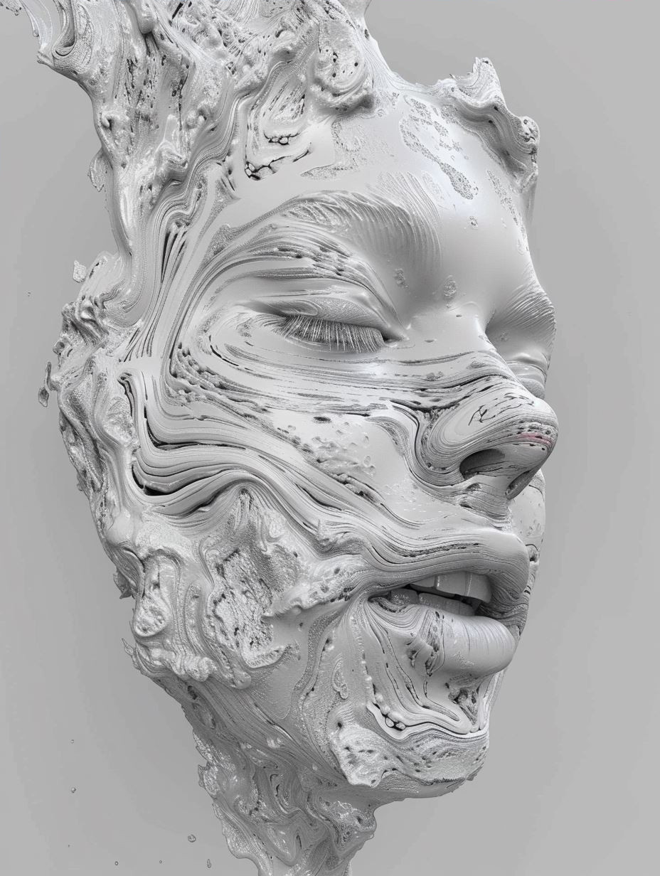 Melting Ethereal Porcelain Portraits - Image 4