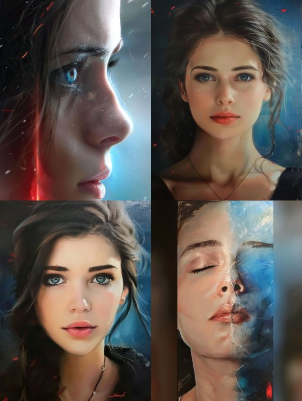 Ethereal Visions of a Digital Muse