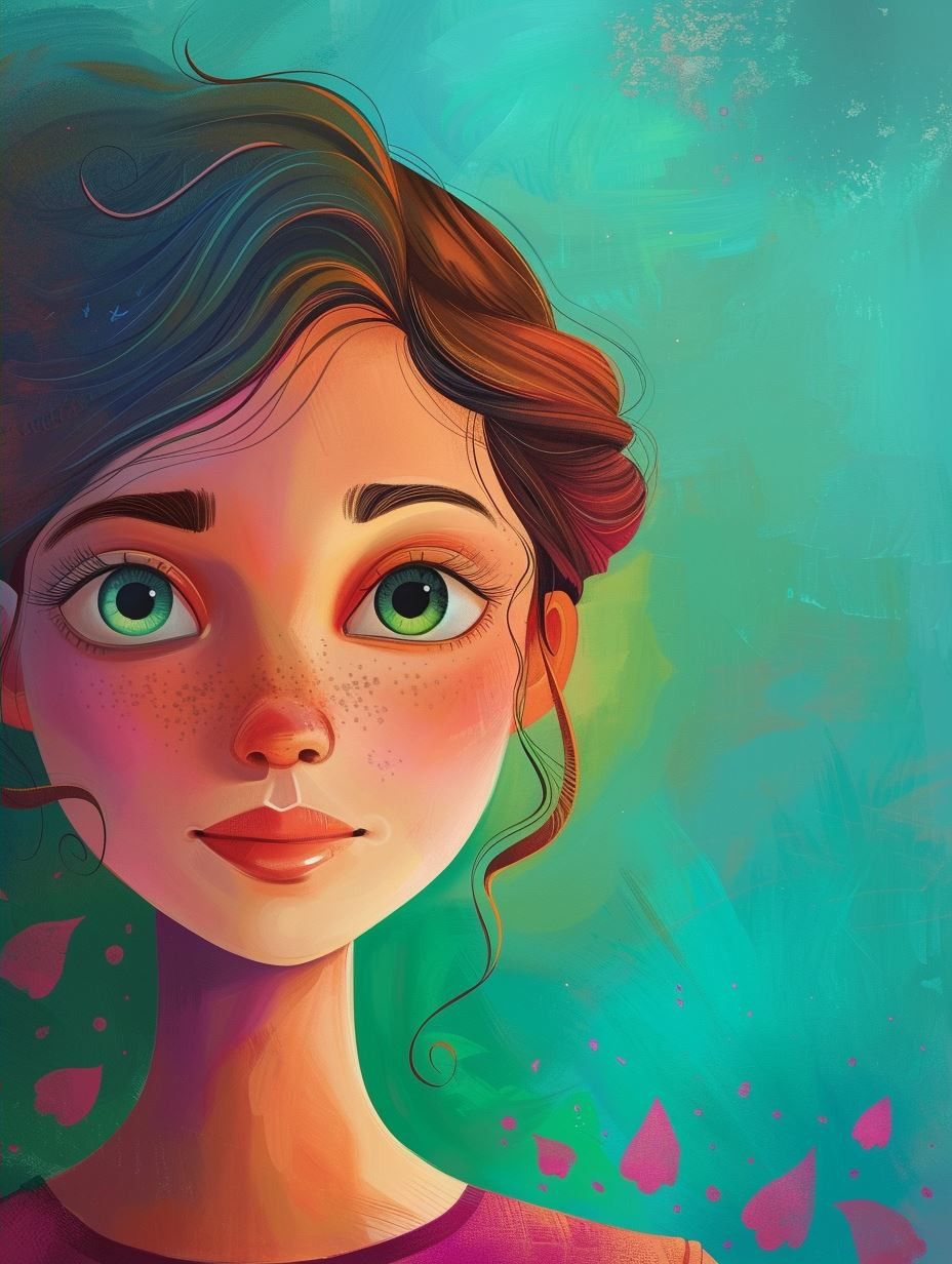 Dreamy Ethereal Floral Portrait - Image 2