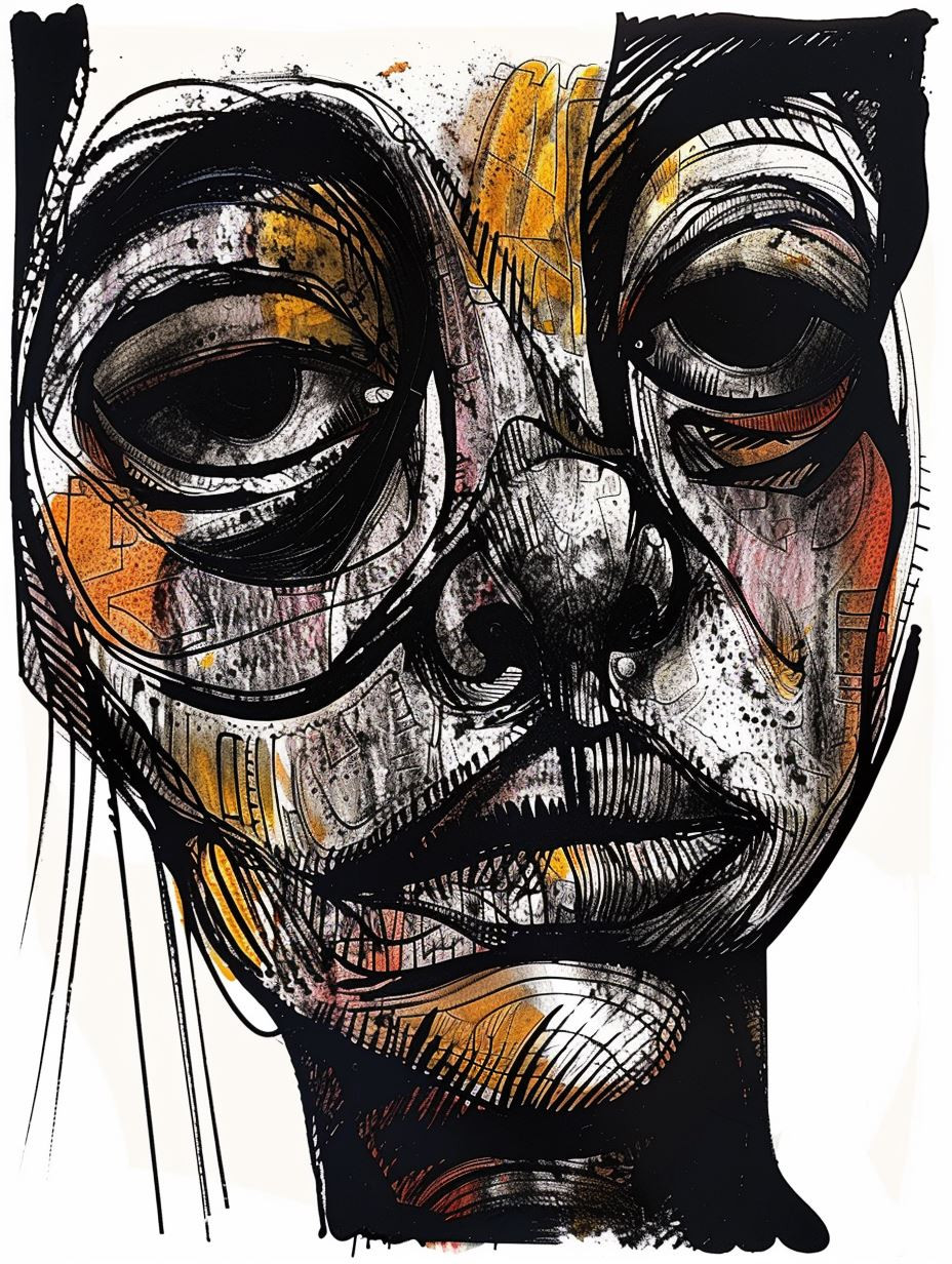 Fragmented Souls in Ink - Image 1