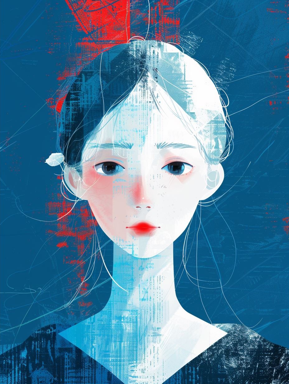 Fragmented Digital Soul Portrait - Image 2