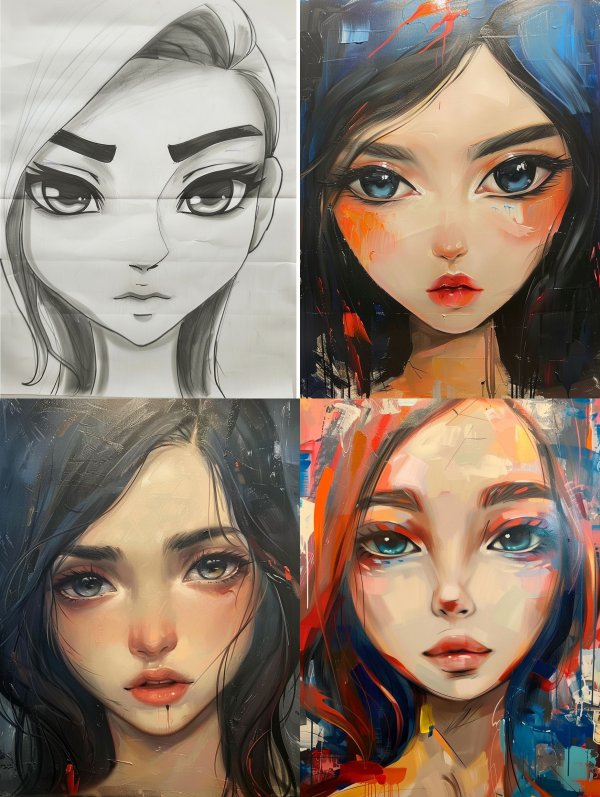 From Sketch to Soulful Color