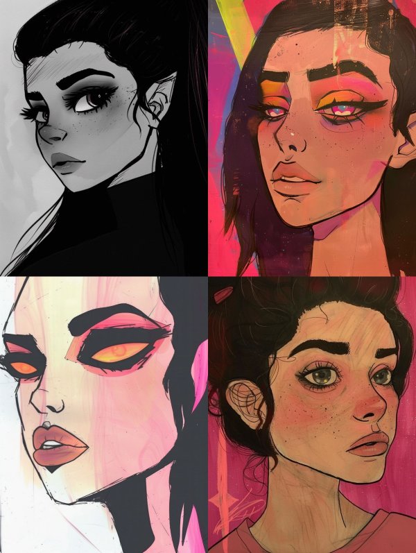 Four Visions of a Digital Muse