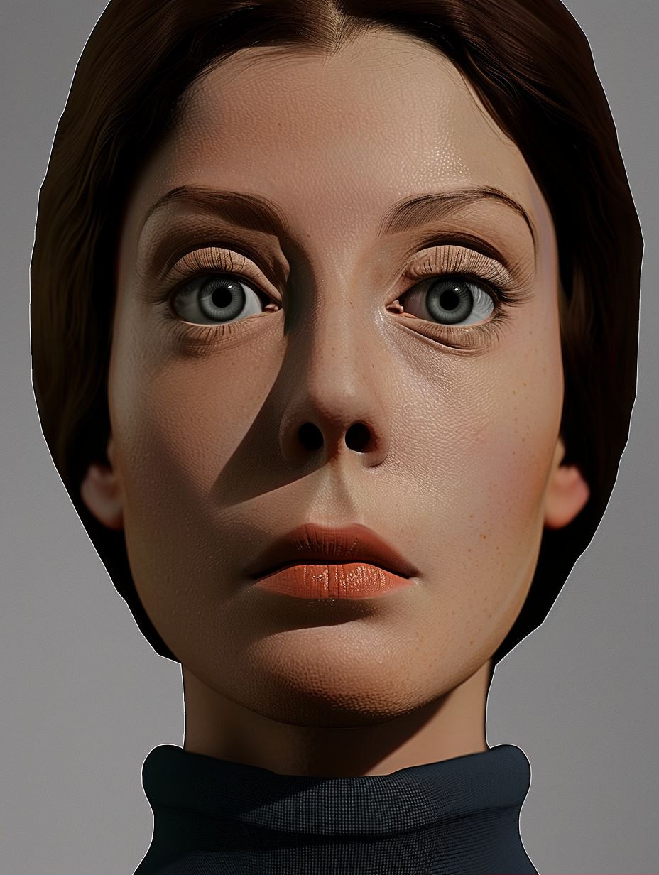 The Divided Surrealist Portrait - Image 2