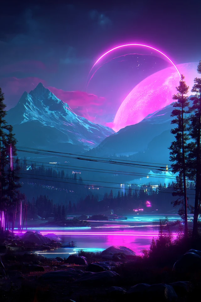 Neon Dreams: A Cyberpunk Visual Journey - Image 2