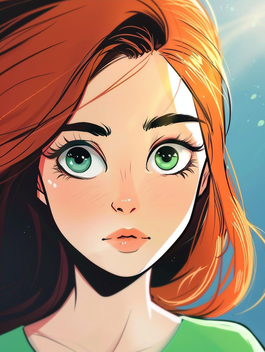 Diverse Digital Portraits of Anime Girls - Image 4