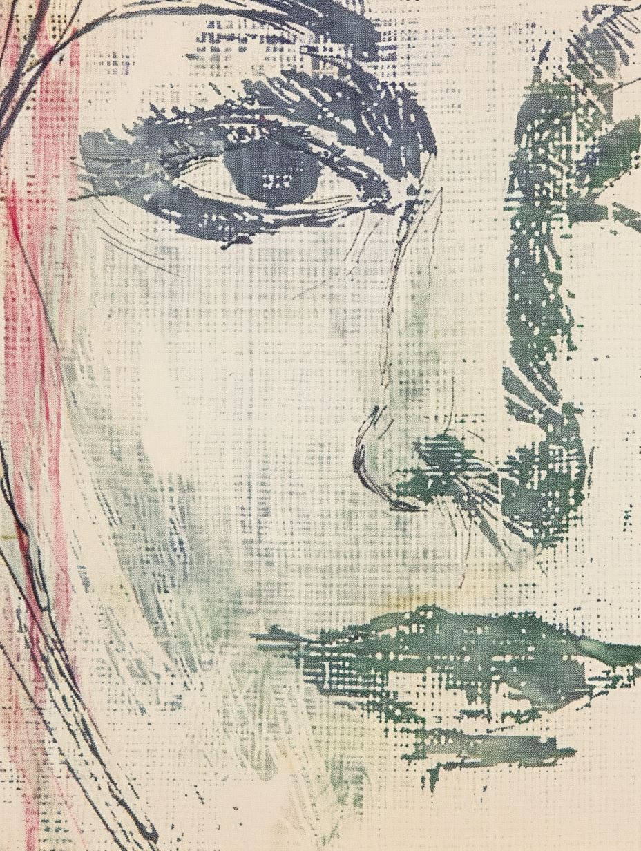 Ethereal Charcoal Portrait Studies - Image 2
