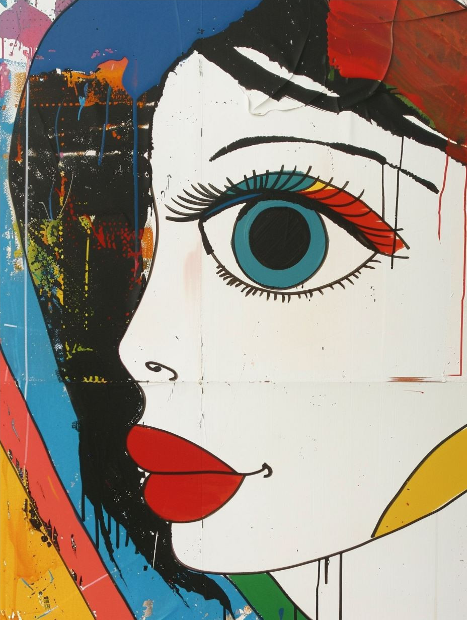 Modern Pop Art Female Portraits - Image 4