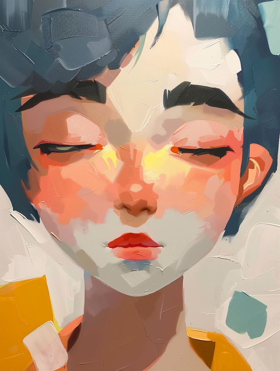 Whispers of the Soul: Digital Portraits - Image 1
