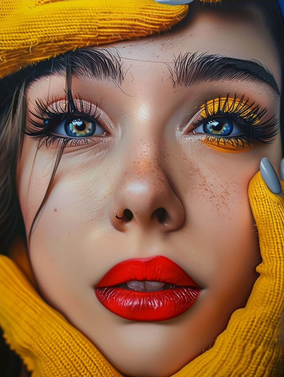 Golden Glow Ethereal Portrait - Image 4