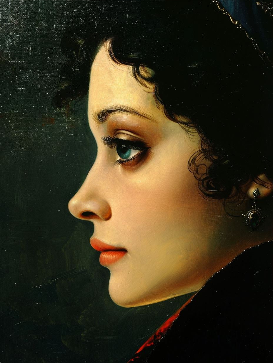 Timeless Elegance in Oil Portraits - Image 3
