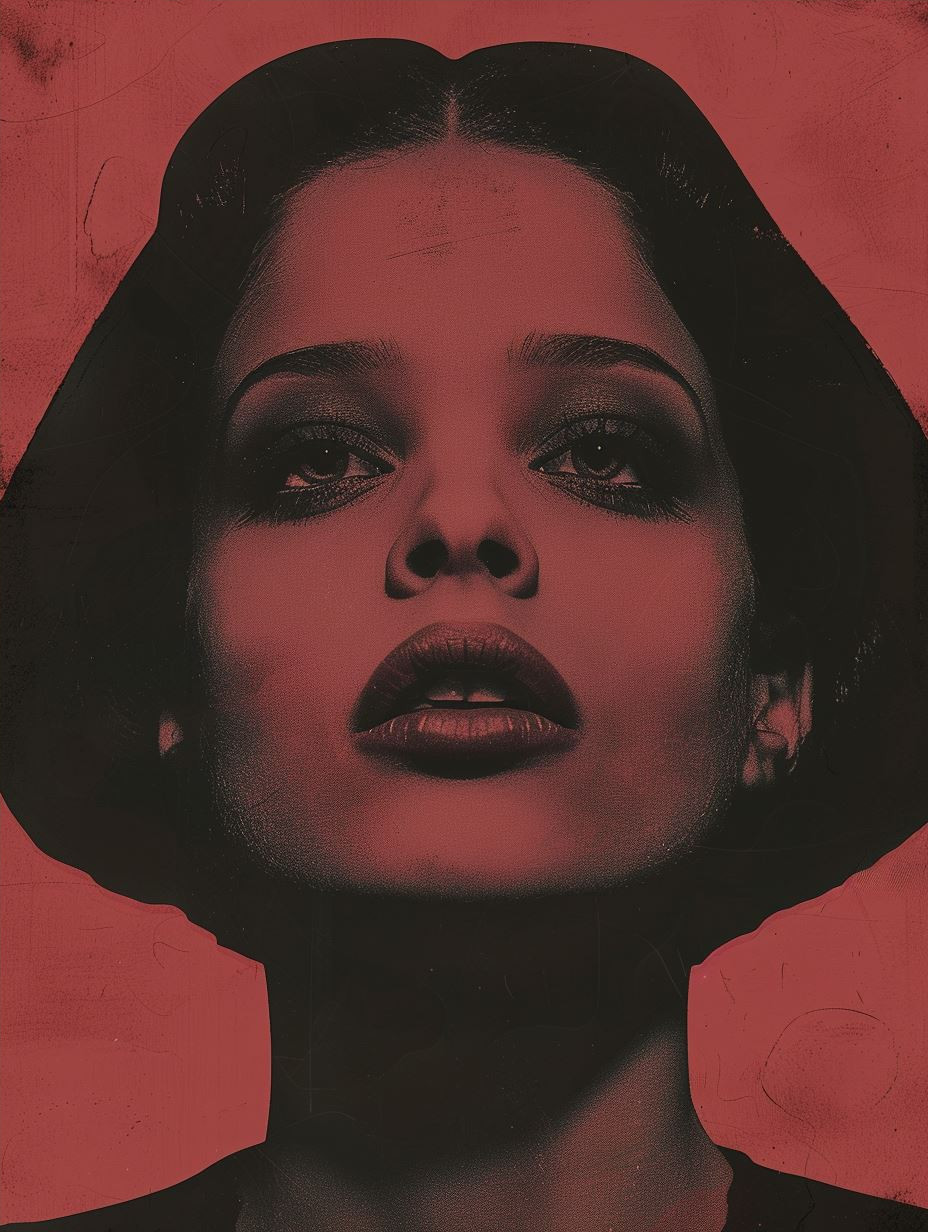 Crimson Noir Muse - Image 4