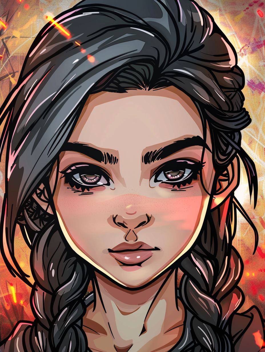 Melancholic Digital Portrait Series - Image 2
