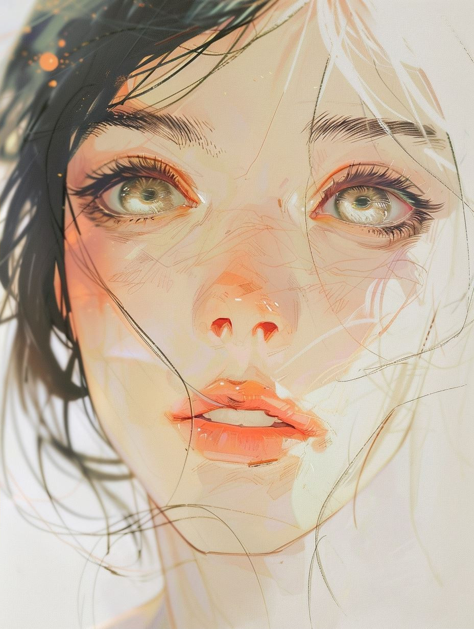 Ethereal Whispers of Digital Light - Image 2