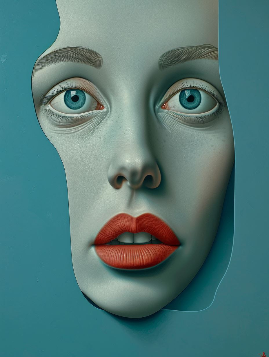 Surreal Ethereal Porcelain Portraits - Image 1