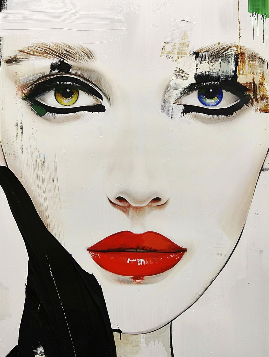 Fragmented Beauty: Modern Female Portraits - Image 2