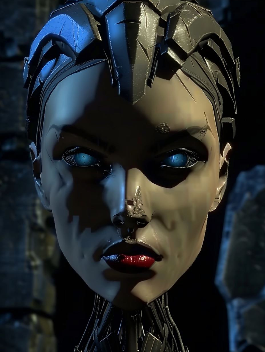 Dark Cybernetic Ethereal Portraits - Image 3