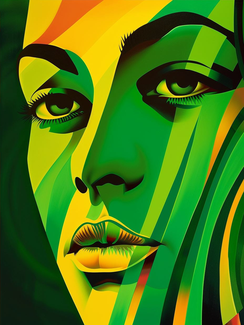 Emerald Waves of Surreal Beauty - Image 4