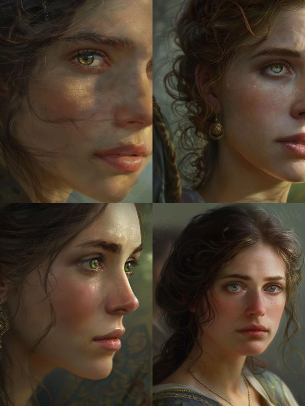 Ethereal Portraits of a Timeless Beauty
