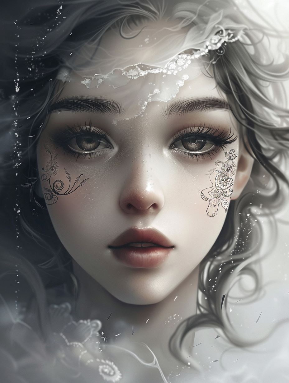 Ethereal Spirit of Silver Mist - Image 1