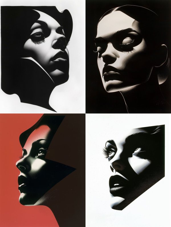 Dramatic High Contrast Portraiture Study