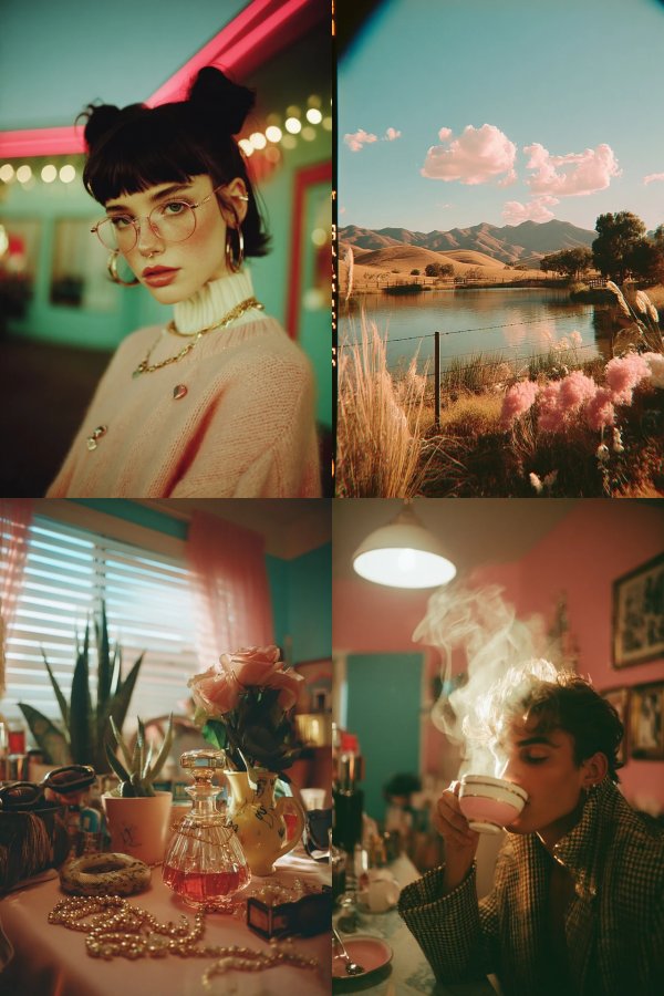 Vintage Dreamscape Collage