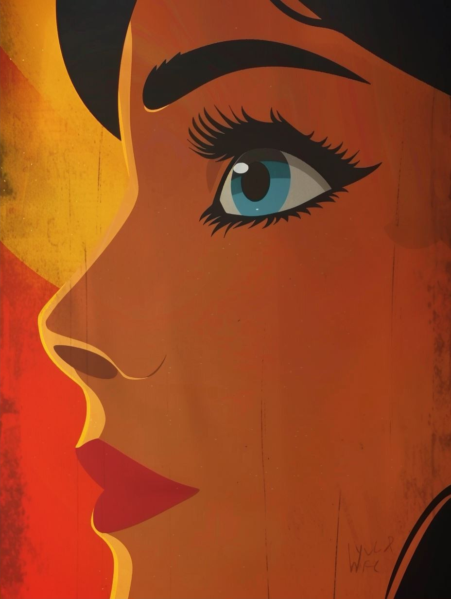 Vintage Cel Animated Portrait - Image 2