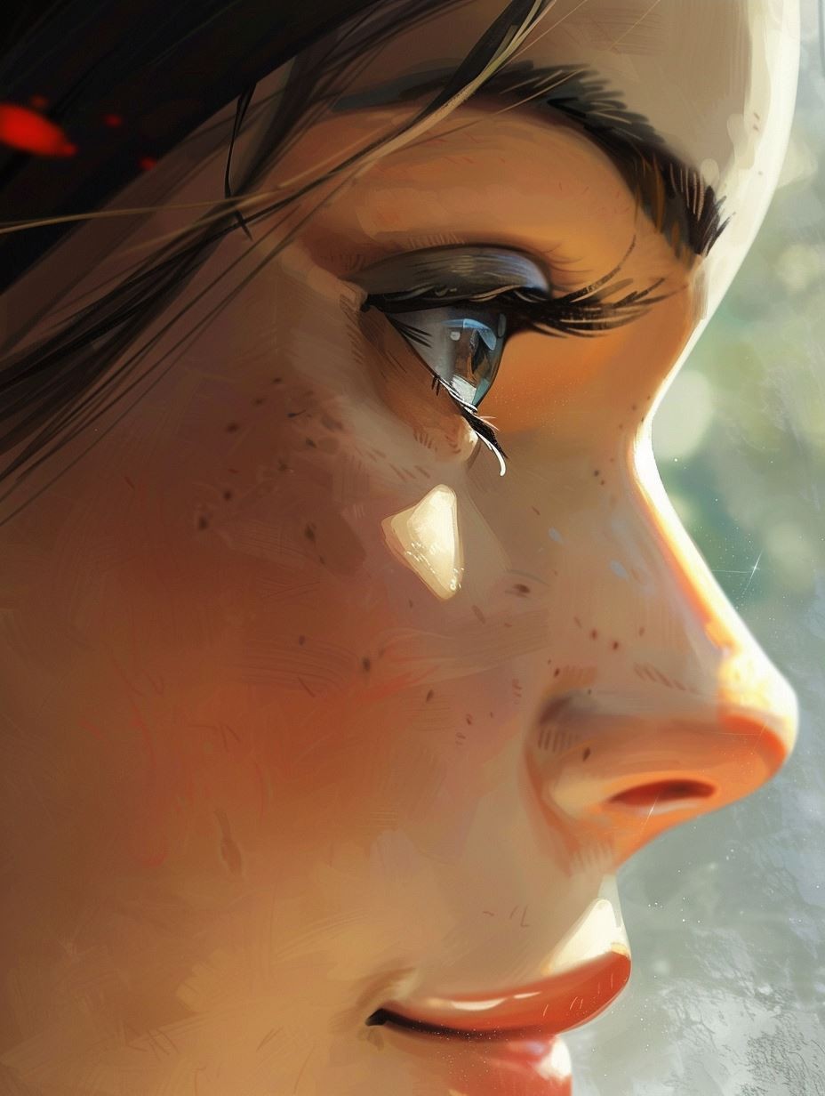 Ethereal Glow Soft Portrait - Image 3