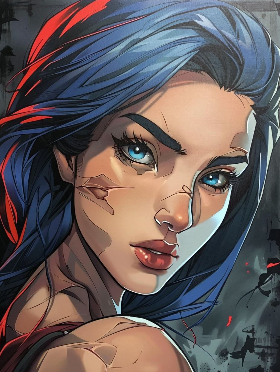 Warrior Spirits: Digital Portrait Collection - Image 3