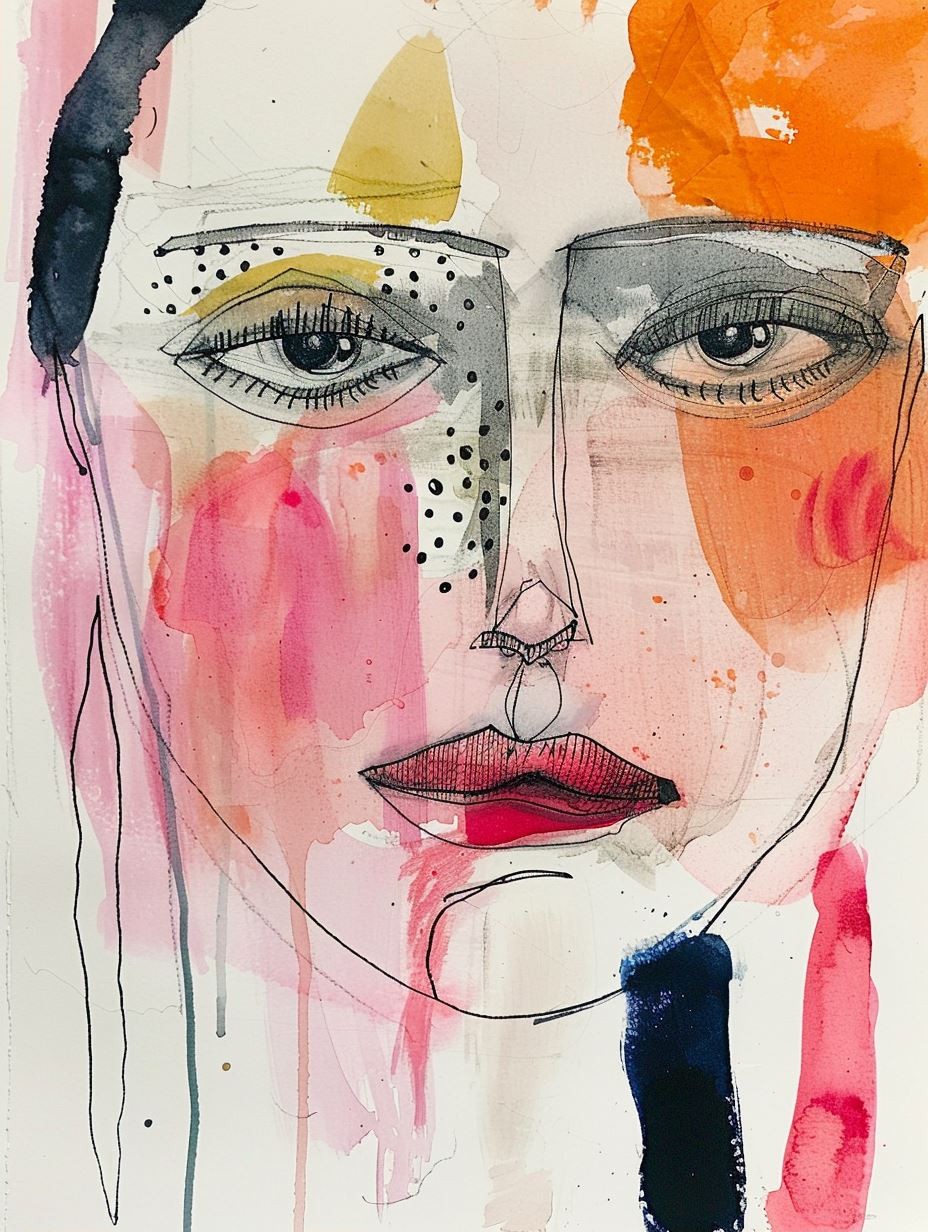 Abstract Visions of Feminine Grace - Image 2