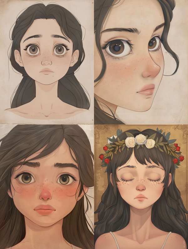 Ethereal Portraits of a Dreaming Girl