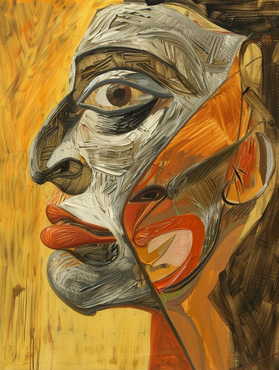 Fragmented Souls Abstract Portraits - Image 2