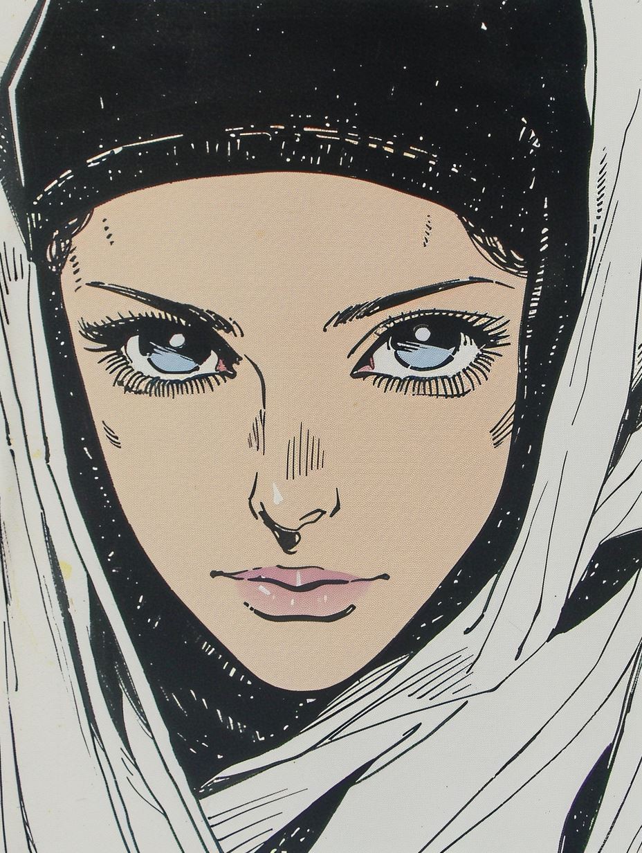Moody Noir Manga Portrait - Image 3