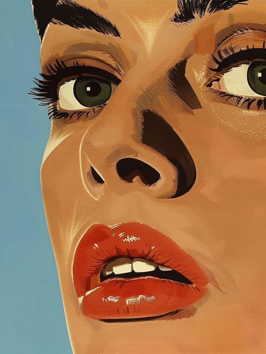 Floral and Bold Pop Art Portraits - Image 3