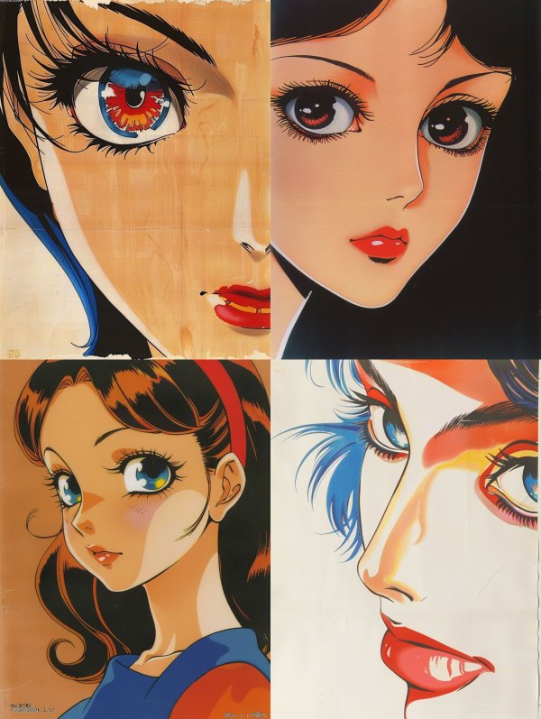 Vintage Retro Anime Aesthetics