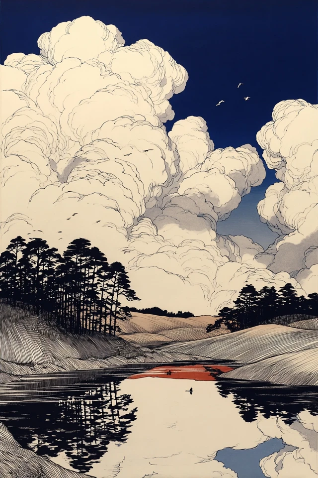 Serene Moments of Japanese Stillness - Image 2