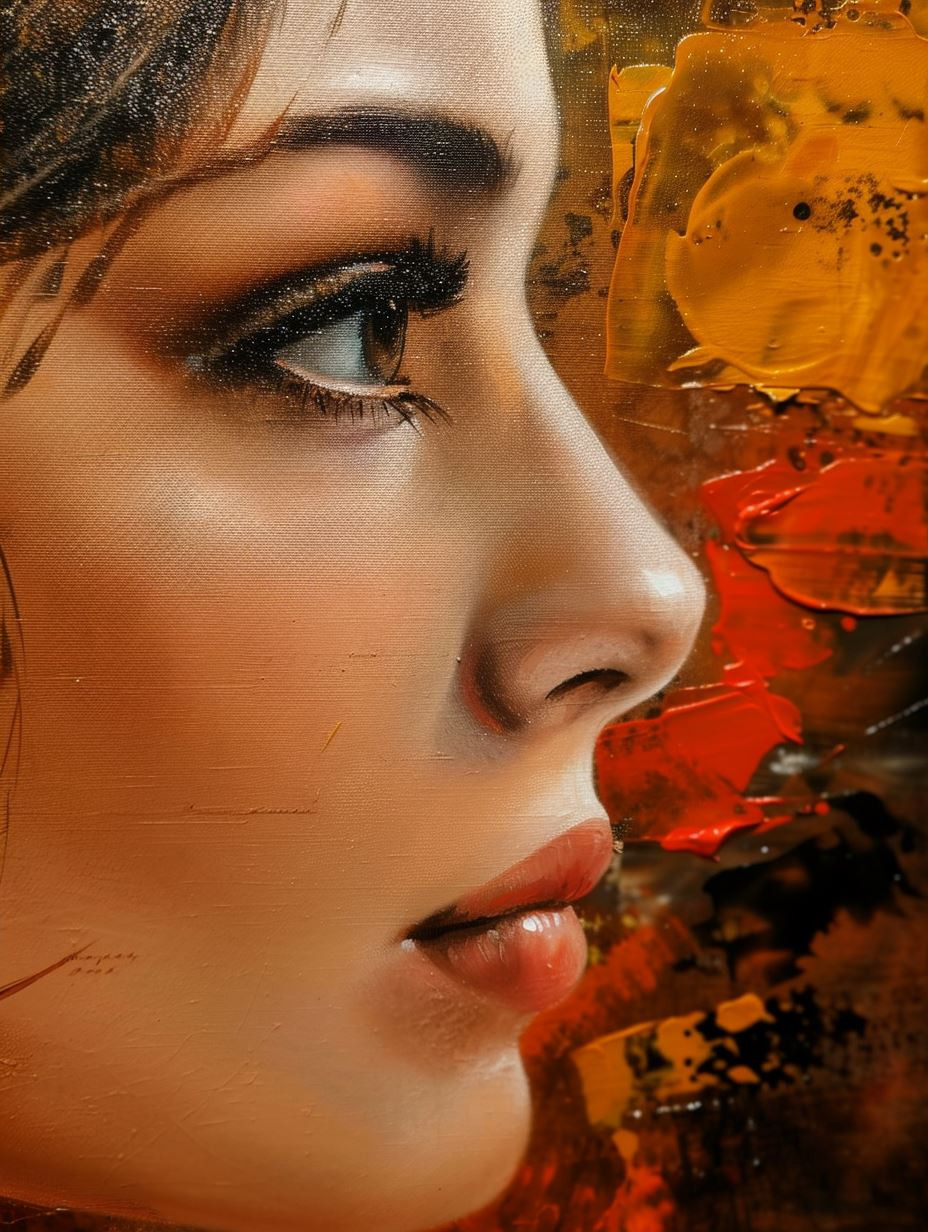 Whispers of Gold and Crimson - Image 2