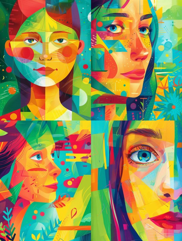 Prismatic Soul Portrait 3