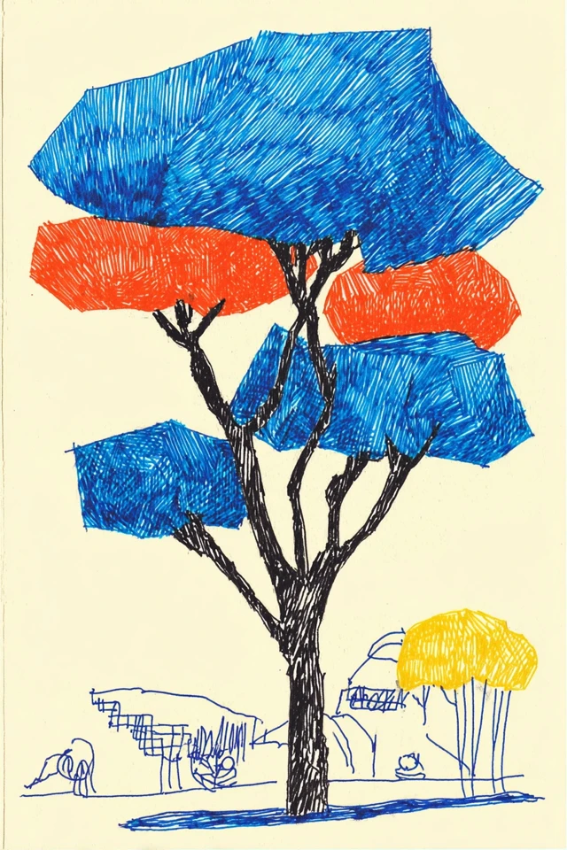 Electric Scribble Portrait - Image 5