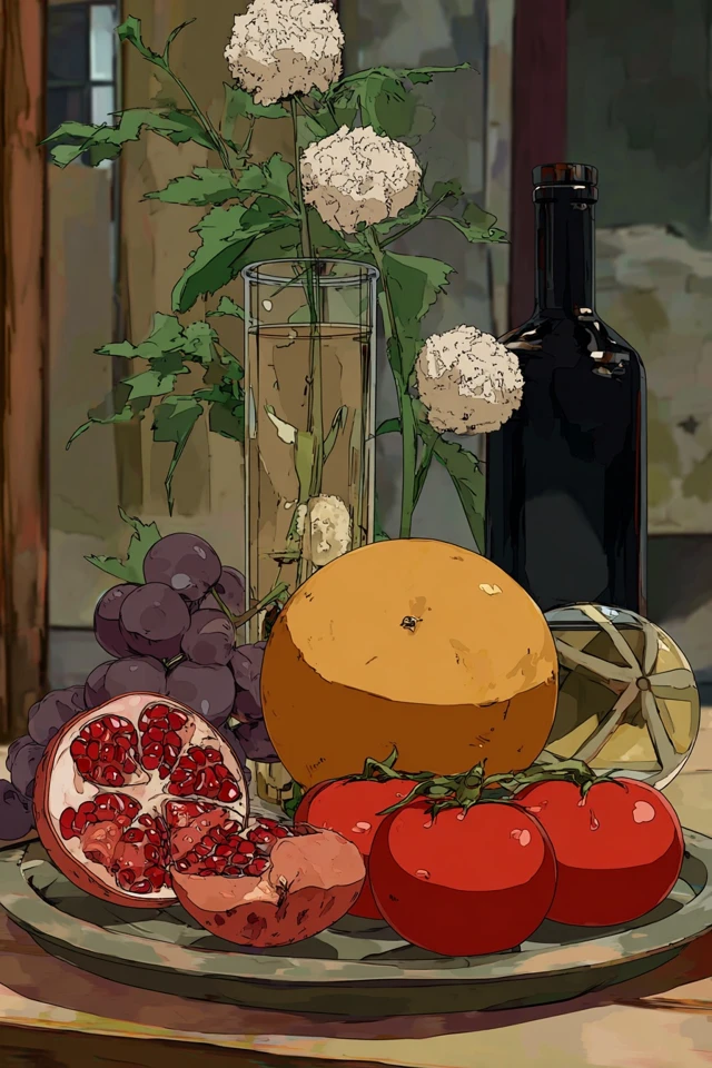 Crimson Anime Elegance - Image 3