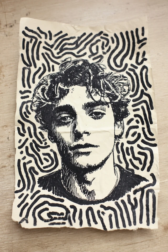 Ink Maze Portrait